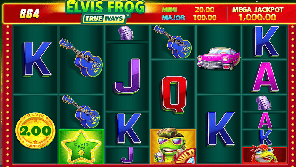 Elvis Frog TRUEWAYS Spielverlauf Neospin Casino