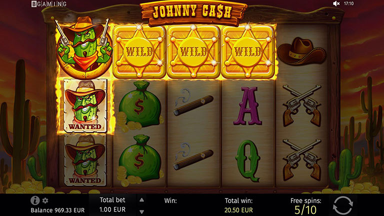 Gold Rush with Johnny Cash Spielverlauf Neospin Casino