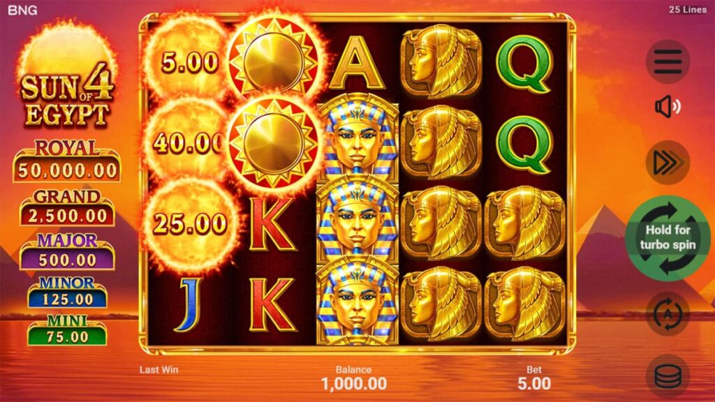 Sun of Egypt 4 Spielverlauf Neospin Casino