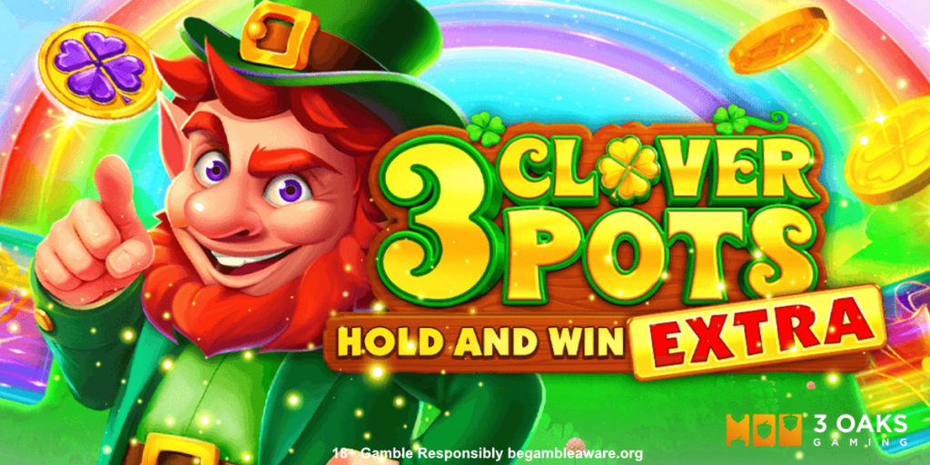 Über 3 Clover Pots Extra von 3oaks bei 1Red Casino
