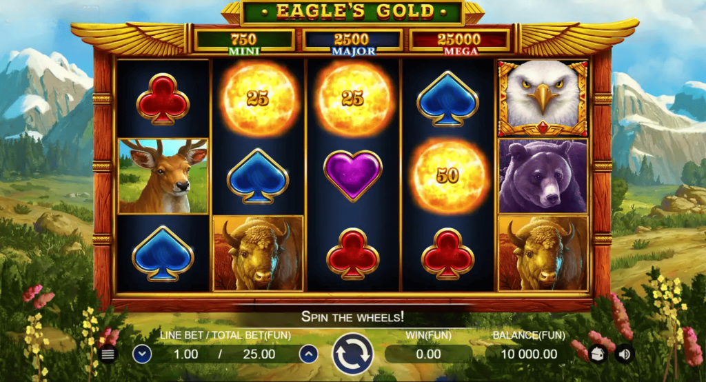 Eagle's Gold Gameplay 1Red Casino