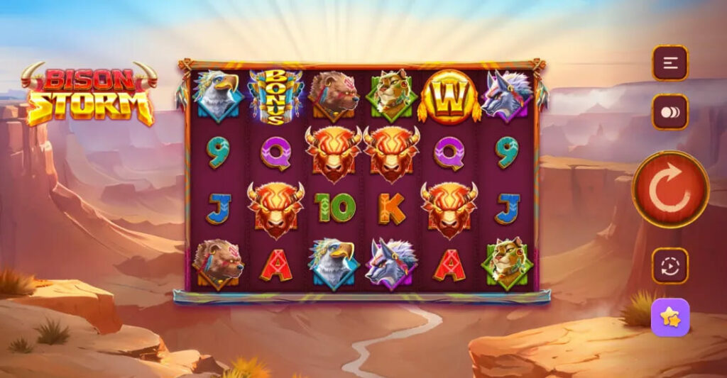 Bison Storm Gameplay 1Red Casino