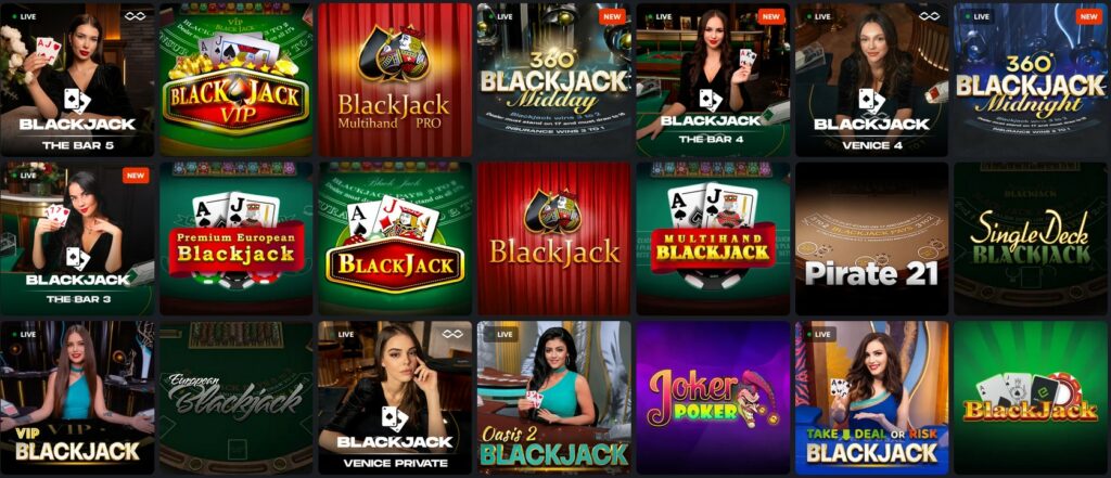 Live Dealer Games 1Red Casino