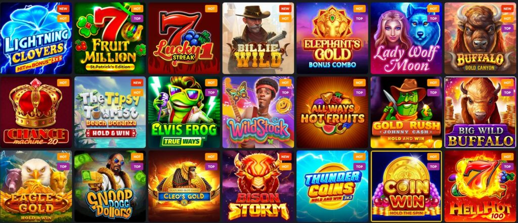 Slot Games 1Red Casino