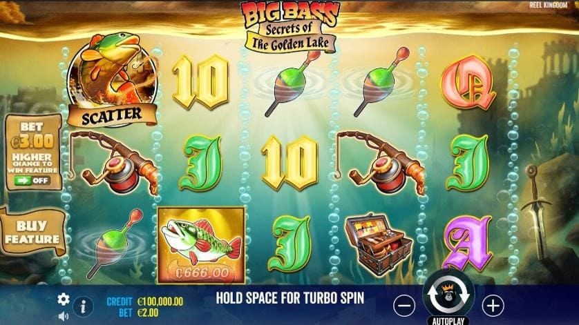 Big Bass Secrets of the Golden Lake Gameplay Infinity Casino