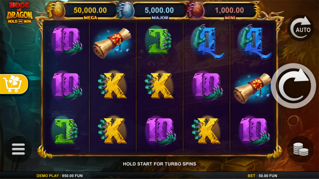 Book Of Dragon Hold and Win Spielverlauf Infinity Casino