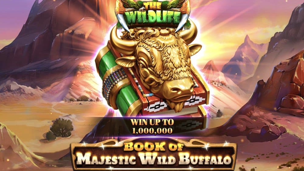 About Book Of Majestic Wild Buffalo from Spnmnl at Crazy Fox Casino
