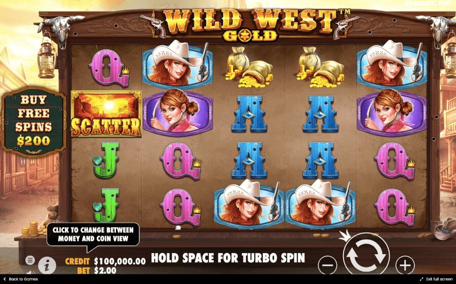 Wild West Gold Spielverlauf in Loki Casino
