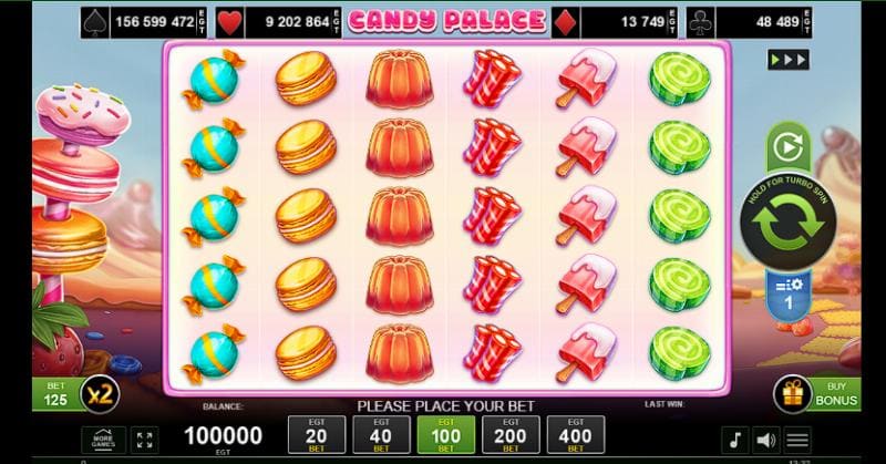 Candy Palace Spielverlauf Infinity Casino
