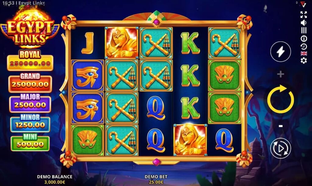Egypt Links: Running Wins Gameplay Crazy Fox Casino