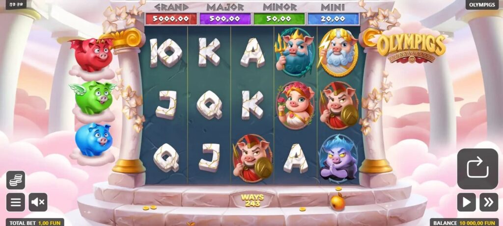 Olympigs Gameplay 1Red Casino